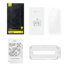 2x Baseus Crystal Tempered Glass 0.3mm for iPhone X/XS 2x Baseus Crystal Tempered Glass 0.3mm for iPhone X/XS