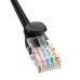 Baseus Ethernet CAT5, 0,5m network cable (black)
