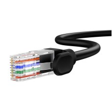 Baseus Ethernet CAT5, 0,5m network cable (black) Baseus Ethernet CAT5, 0,5m network cable (black)
