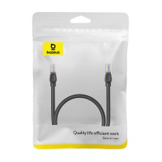 Baseus Ethernet CAT5, 0,5m network cable (black) Baseus Ethernet CAT5, 0,5m network cable (black)