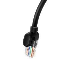 Baseus Ethernet CAT5, 1m network cable (black) Baseus Ethernet CAT5, 1m network cable (black)
