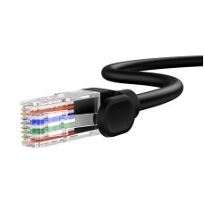 Baseus Ethernet CAT5, 1,5m network cable (black) Baseus Ethernet CAT5, 1,5m network cable (black)