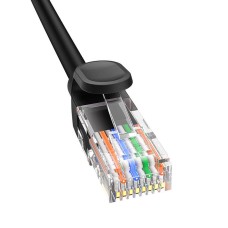 Baseus Ethernet CAT5, 2m network cable (black) Baseus Ethernet CAT5, 2m network cable (black)