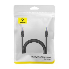 Baseus Ethernet CAT5, 2m network cable (black) Baseus Ethernet CAT5, 2m network cable (black)