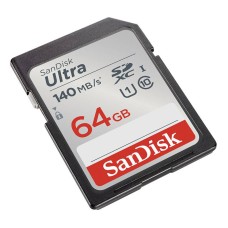 Memory card SANDISK ULTRA SDXC 64GB 140MB/s UHS-I Class 10 (SDSDUNB-064G-GN6IN)