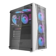 Darkflash DK352 Plus computer case (black and white) + 4 ARGB fans Darkflash DK352 Plus computer case (black and white) + 4 ARGB fans