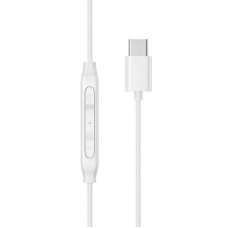 Wired Earphones Joyroom JR-EC05, Type-C (White) Wired Earphones Joyroom JR-EC05, Type-C (White)