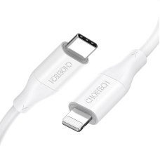 Cable Choetech IP0040 USB-C to Lightning PD18/30W 1,2m (white) Cable Choetech IP0040 USB-C to Lightning PD18/30W 1,2m (white)