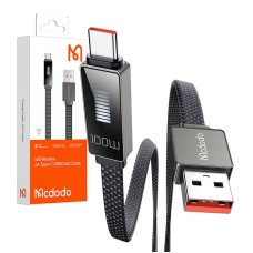 Cable Mcdodo CA-4980 USB to USB-C with display 1.2m (black) Cable Mcdodo CA-4980 USB to USB-C with display 1.2m (black)