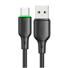 USB to USB-C Cable Mcdodo CA-4751 with LED light 1.2m (black) USB to USB-C Cable Mcdodo CA-4751 with LED light 1.2m (black)