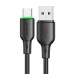USB to USB-C Cable Mcdodo CA-4751 with LED light 1.2m (black)