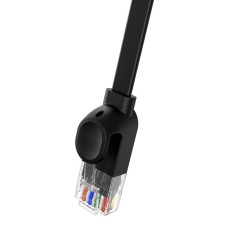 Flat Cable Baseus Ethernet RJ45, Cat.6, 12m (black) Flat Cable Baseus Ethernet RJ45, Cat.6, 12m (black)