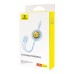 Charging Cable 3w1 Baseus USB to USB-C, USB-M, Lightning 3,5A, 1,1m (blue)