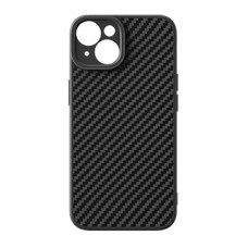 Case Baseus Synthetic Fiber iPhone 15 Plus + tempered glass