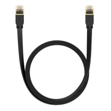 Baseus Cat 7 UTP Ethernet RJ45 Cable Flat 2 m black Baseus Cat 7 UTP Ethernet RJ45 Cable Flat 2 m black