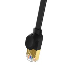 Baseus Cat 7 UTP Ethernet RJ45 Cable Flat 2 m black Baseus Cat 7 UTP Ethernet RJ45 Cable Flat 2 m black