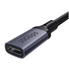 Baseus High Definition extension cable USB-C Male to Female 10Gbps, 0,5m (black) Baseus High Definition extension cable USB-C Male to Female 10Gbps, 0,5m (black)