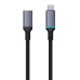 Baseus High Definition extension cable USB-C Male to Female 10Gbps, 0,5m (black)