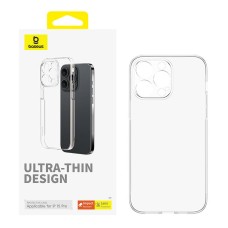 Phone Case for iPhone 15 Pro Baseus OS-Lucent Series (Clear) Phone Case for iPhone 15 Pro Baseus OS-Lucent Series (Clear)