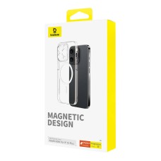 Magnetic Phone Case for iPhone 15 Plus Baseus OS-Lucent Series (Clear) Magnetic Phone Case for iPhone 15 Plus Baseus OS-Lucent Series (Clear)