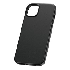 Phone Case for iPhone 15 Pro Baseus Fauxther Series (Black) Phone Case for iPhone 15 Pro Baseus Fauxther Series (Black)