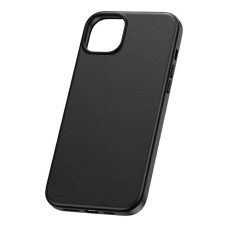 Phone Case for iPhone 15 Plus Baseus Fauxther Series (Black)