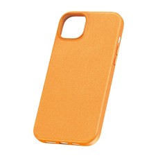 Phone Case for iPhone 15 ProMax Baseus Fauxther Series (Orange)
