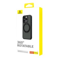 Magnetic Phone Case for iPhone 15 ProMax Baseus CyberLoop Series (Black)