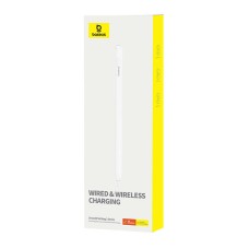 Active stylus Baseus Smooth Writing Series with wireless and cabled charging (White) Active stylus Baseus Smooth Writing Series with wireless and cabled charging (White)