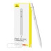 Active stylus Baseus Smooth Writing Series with wireless charging, USB-C (White)
