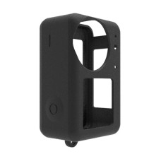 Silicone Puluz case for DJI Osmo Action 3 / 4 / 5 Pro with lens cover (black) Silicone Puluz case for DJI Osmo Action 3 / 4 / 5 Pro with lens cover (black)