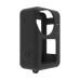 Silicone Puluz case for DJI Osmo Action 3 / 4 / 5 Pro with lens cover (black)