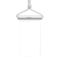 Waterproof phone case Baseus AquaGlide with Cylindrical Slide Lock (white)