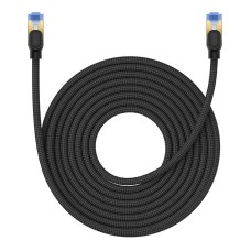Braided network cable cat.7 Baseus Ethernet RJ45, 10Gbps, 10m (black) Braided network cable cat.7 Baseus Ethernet RJ45, 10Gbps, 10m (black)