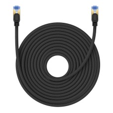 Braided network cable cat.7 Baseus Ethernet RJ45, 10Gbps, 20m (black) Braided network cable cat.7 Baseus Ethernet RJ45, 10Gbps, 20m (black)