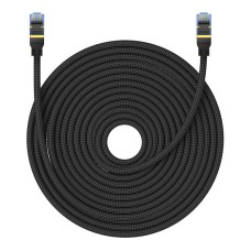 Braided network cable cat.7 Baseus Ethernet RJ45, 10Gbps, 25m (black) Braided network cable cat.7 Baseus Ethernet RJ45, 10Gbps, 25m (black)