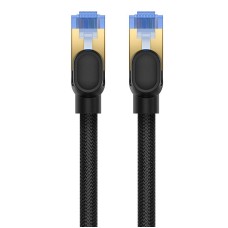 Braided network cable cat.7 Baseus Ethernet RJ45, 10Gbps, 25m (black) Braided network cable cat.7 Baseus Ethernet RJ45, 10Gbps, 25m (black)