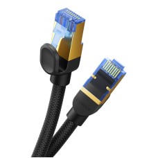 Braided network cable cat.7 Baseus Ethernet RJ45, 10Gbps, 25m (black) Braided network cable cat.7 Baseus Ethernet RJ45, 10Gbps, 25m (black)
