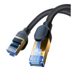 Braided network cable cat.7 Baseus Ethernet RJ45, 10Gbps, 25m (black) Braided network cable cat.7 Baseus Ethernet RJ45, 10Gbps, 25m (black)