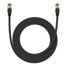 Braided network cable cat.8 Baseus Ethernet RJ45, 40Gbps, 2m (black) Braided network cable cat.8 Baseus Ethernet RJ45, 40Gbps, 2m (black)