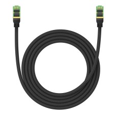 Braided network cable cat.8 Baseus Ethernet RJ45, 40Gbps, 2m (black) Braided network cable cat.8 Baseus Ethernet RJ45, 40Gbps, 2m (black)