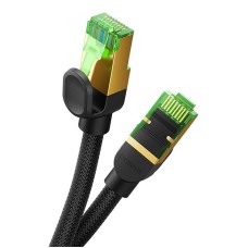 Braided network cable cat.8 Baseus Ethernet RJ45, 40Gbps, 2m (black) Braided network cable cat.8 Baseus Ethernet RJ45, 40Gbps, 2m (black)