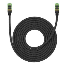 Braided network cable cat.8 Baseus Ethernet RJ45, 40Gbps, 8m (black) Braided network cable cat.8 Baseus Ethernet RJ45, 40Gbps, 8m (black)
