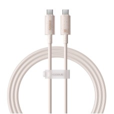 Fast Charging cable Baseus USB-C to USB-C Habitat Series 1m 100W (pink)