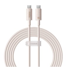 Fast Charging cable Baseus USB-C to USB-C Habitat Series 2m 100W (pink)