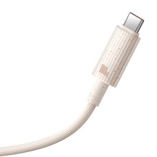 Fast Charging cable Baseus USB-C to USB-C Habitat Series 2m 100W (pink)