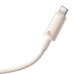 Fast Charging cable Baseus USB-C to USB-C Habitat Series 2m 100W (pink)