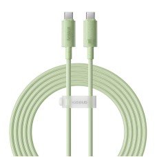 Fast Charging cable Baseus USB-C to USB-C Habitat Series 2m 100W (green) Fast Charging cable Baseus USB-C to USB-C Habitat Series 2m 100W (green)