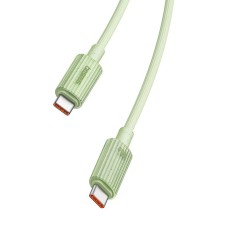 Fast Charging cable Baseus USB-C to USB-C Habitat Series 2m 100W (green) Fast Charging cable Baseus USB-C to USB-C Habitat Series 2m 100W (green)