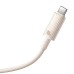 Fast Charging cable Baseus USB to USB-C Habitat Series 1m 100W (pink)